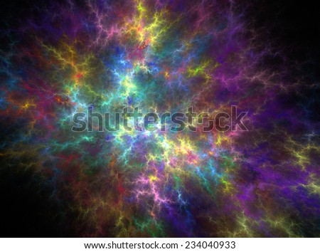 Colored navy violet abstract fractal effect light design background