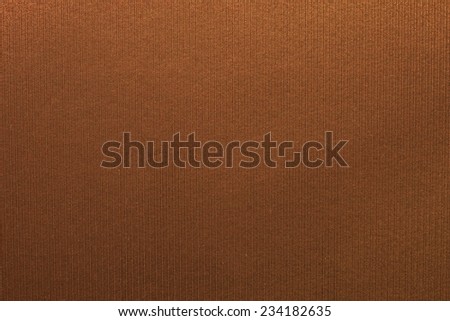 Close up photo of copper color filtered leather surface texture style represent the surface background.