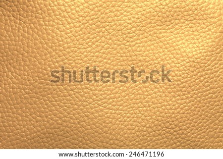 Close up photo of beige  color filtered leather surface texture style represent the surface background.