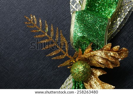 Basket decoration ribbon represent the decoration material for gift basket.