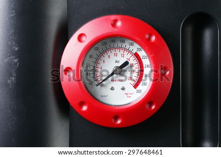 Air compressor gauge represent the gauge tool background concept related idea.