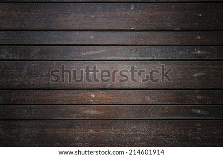 wood panel as background