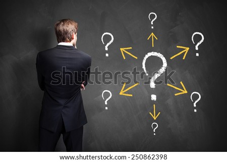 businessman has many follow up questions
