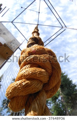 Rope and challenge course
