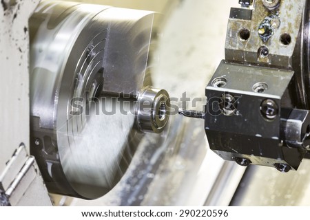 Turning high precision automotive part by cnc lathe