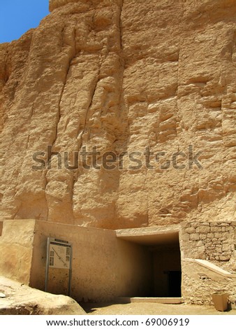 Royal tomb of Tausert and Setnakht in the Valley of Kings, in Luxor (Ancient Thebes) west bank, Egypt.