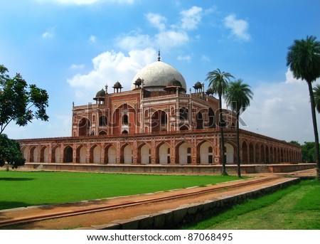 Architecture Logo on Delhi Humayun S Tomb Masterpiece Of Early Mughal Architecture And
