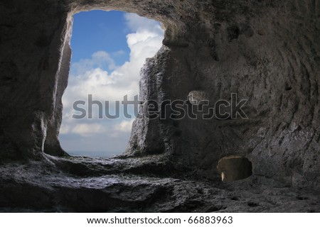 cave door