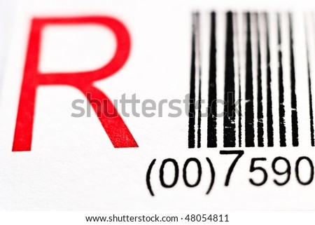 Black And White Bar Code With Numbers(FIGURES AND LINES TO CHANGE)