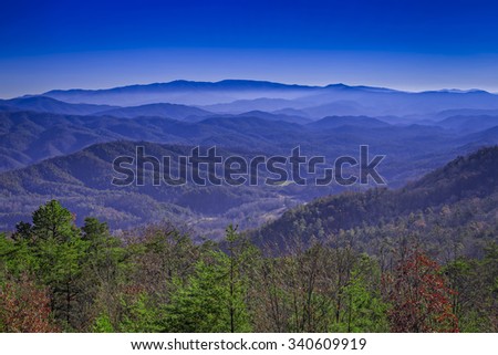 Late Fall, Great Smoky Mountains National Park, Tennessee/ North Carolina, USA