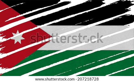 jordan Flag tinted texture