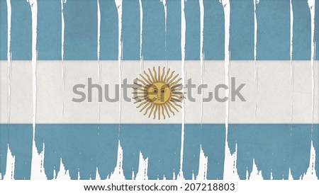 argentina Flag tinted vertical texture