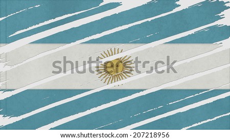 argentina Flag tinted texture