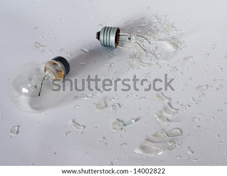 Two bulb - good and broken