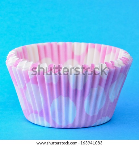Empty cupcake cases