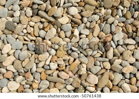 Background made of River stones