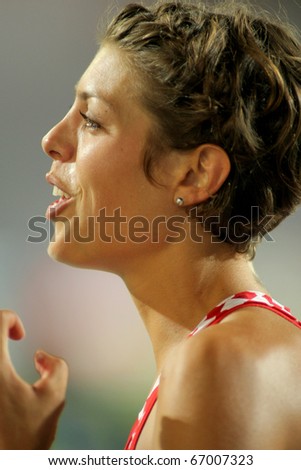 BARCELONA - AUG 1: Blanka Vlasic of Croatia during High Jump Final of the 20th European Athletics Championships at the Olympic Stadium on August 1, 2010 in Barcelona, Spain