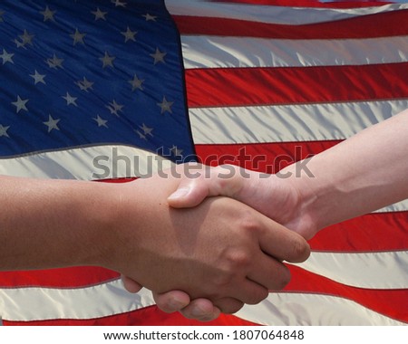 United States of America - Unity, Liberty, Freedom background.