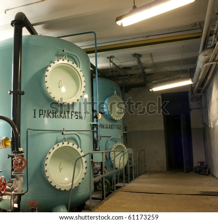 Old rusty technology, vintage valves, tubes etc