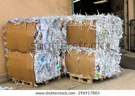 Waste paper recycling