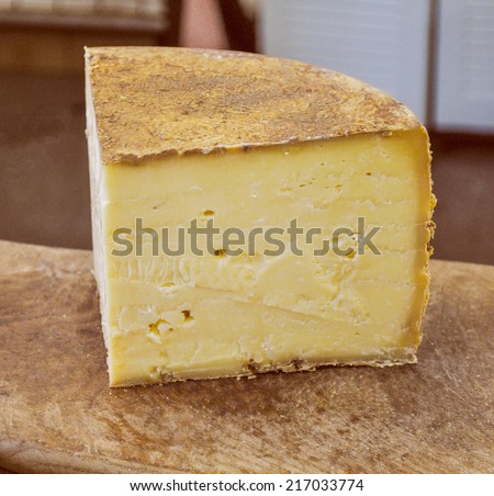 Fine traditional hand made British Cheddar cheese food