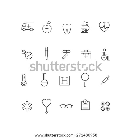 Health icons