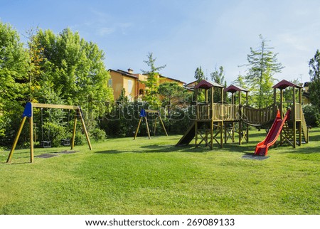 recreation ground for children