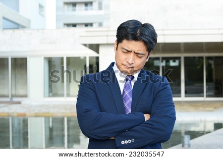 Frustrated Businessman