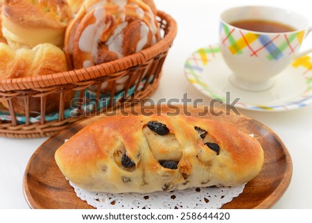 Coffee and breads