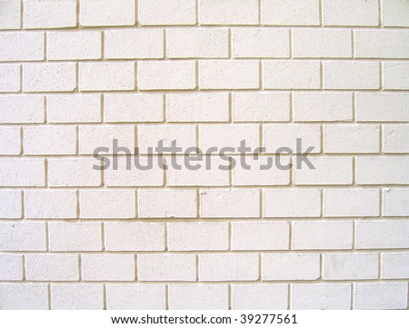 White bricks.Texture