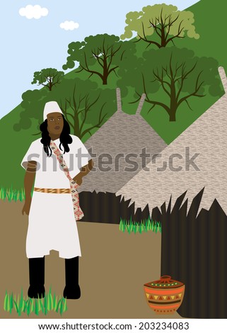 Indian tribe Kogi of Colombia