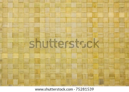 Wicker or rattan or bamboo material background