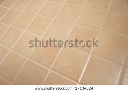 Tiled kitchen wall, abstract background horizontal