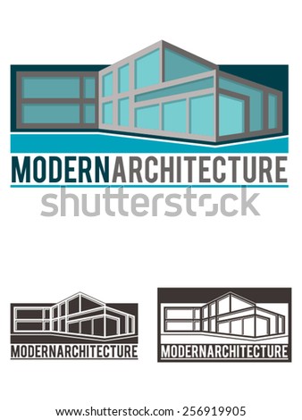 Modern Architecture Logo template. A vector logo template intended for business architecture, design, decoration, real state, etc.
