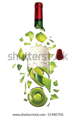 Broken Green Bottle