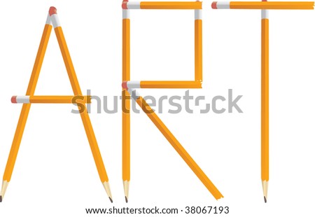 Pencil Art Vector - 38067193 : Shutterstock