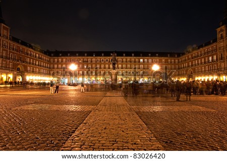 stock photo : Plaza Mayor of