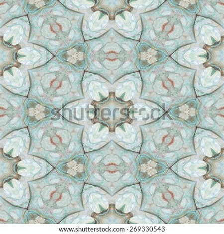 Seamless kaleidoscope texture or pattern in pastel colors 8 - wallpaper pattern