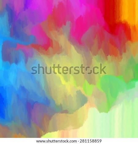 Abstract colorful background or texture -  digital painting