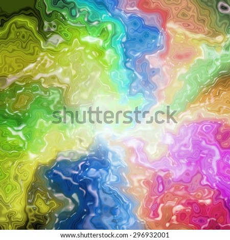 Abstract rainbow colored stains background or texture