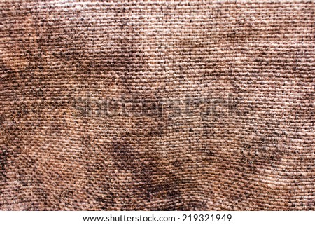Burlap texture background. Texture of burlap material.