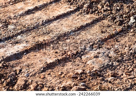 layers earth soil of natural geology
