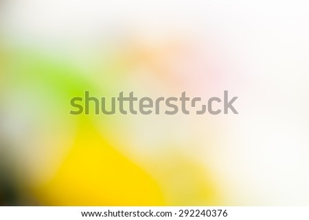Abstract blurred textured background: yellow orange and blue patterns. Blurred nature background. Beautiful oceans and bright sun light. Summer Holidays, World Environment, Earth Day concept.