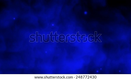 Blue Smoke and Embers Abstract Wallpaper or Background