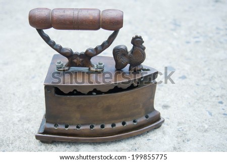 Antique iron collection beautiful