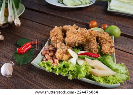 Fried chicken wings ,Foods that are high in fat