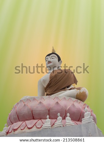 Buddha meditation statue