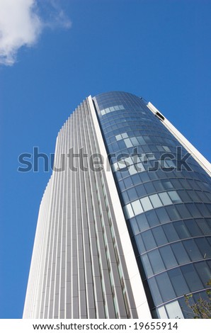 financial building rising up to the sky