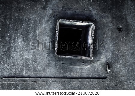 Abandoned air conditioning duct
