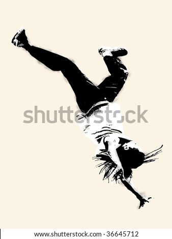 Dancer+silhouette+leap